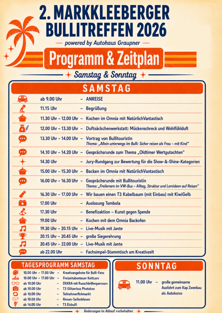 Zeitplan